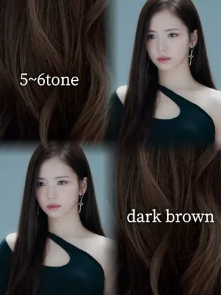 ロング カラー レイヤー/韓国❣️ 縮毛矯正/おばかんのヘアスタイル