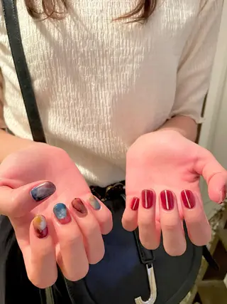 ネイル 甲府市徳行 🧸prunelleのネイルデザイン