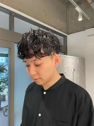 ショート パーマ メンズ メンズ＆スパ特化 takumiのヘアスタイル
