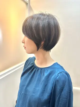 ショート emiwo石川町所属・増田 耀のヘアスタイル