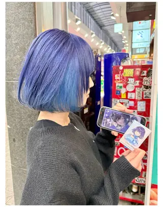 ショート GARU-ガル-所属・TSUNO🦖 派手髪/オタク美容師のヘアスタイル