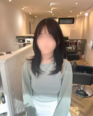 ロング SEA GULL lll鷗勇人のヘアスタイル