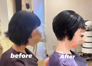 ショート stella 吉祥院店所属・藤田 鈴のヘアスタイル