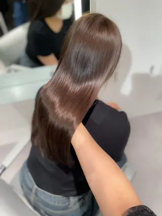 ロング 杏琉/透明感 カラー支持率No.1のヘアスタイル
