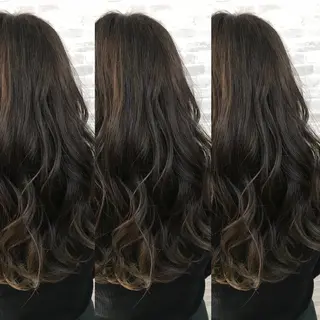 ロング カラー 💎 透明感カラー ✨Erina 💎のヘアスタイル