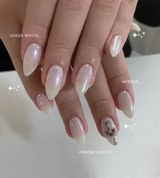 メンズ ネイル MINAMI໒꒱ Y2K、韓国ガーリーのネイルデザイン