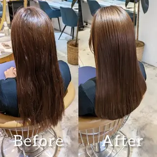 ロング 縮毛矯正/レイヤー 💎やまもとちひろのヘアスタイル