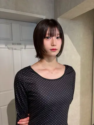 ショート 透明感モテスタイル 💞SHIORI💞のヘアスタイル