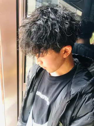 メンズ 透明感カラー/メンズ 特化kazumaのヘアスタイル