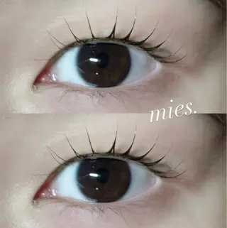 マツエク・マツパ miesnails.by eyelash所属・田中 里奈のマツエク・マツパデザイン