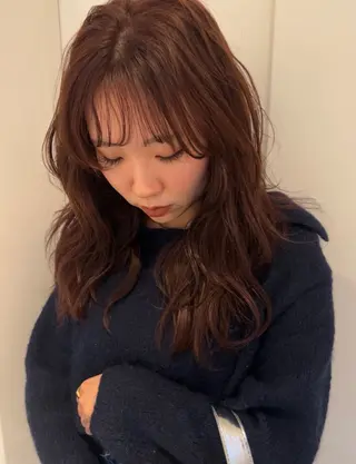 セミロング KOCHAB所属・三谷 はるなのヘアスタイル