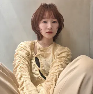ショート カラー ヘアアレンジ 吉田 晴香のヘアスタイル