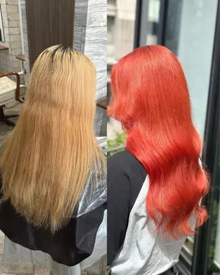 ロング 梅田/茶屋町/ハイト ーン/kizunaのヘアスタイル