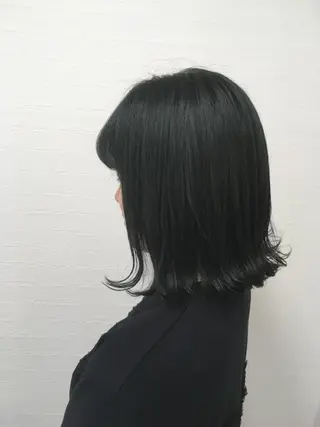 ミディアム カラー 星野 美沙のヘアスタイル