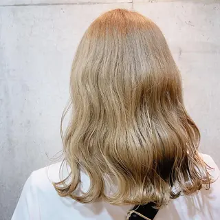 ミディアム カラー 暗髪/艶髪/Ono .のヘアスタイル