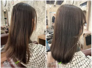 ロング AYAKA/カラー モデル募集ᡣ𐭩のヘアスタイル