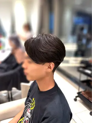 メンズ 曲がる縮毛矯正 川島爽楽のヘアスタイル