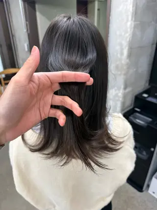 ミディアム カラー ✨️トリートメント✨ /✨透明感✨/ゆうのヘアスタイル