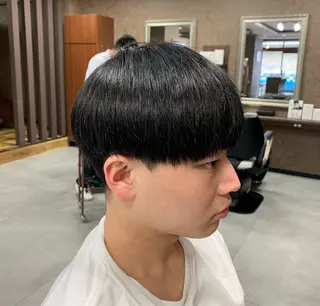 メンズ バーバーショップ涼桜新町店所属・田中大 パーマ/メンズカットのヘアスタイル