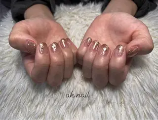 ショート ネイル ak nail .のネイルデザイン