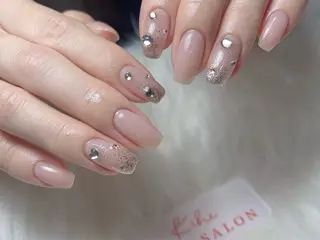 ネイル 💕鈴木ユリ パラジェル/オフ無料のネイルデザイン