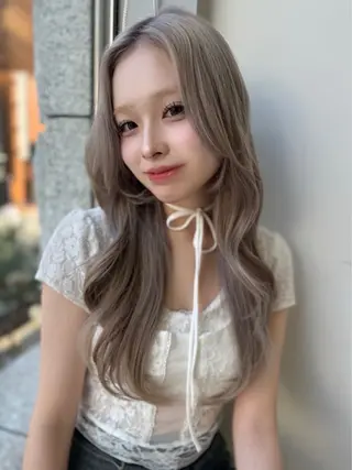 ロング カラー 名駅/ハイトーン /Y2k/YUNAのヘアスタイル