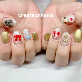 ネイル クレアトゥール華所属・クレアトゥール華 西村のネイルデザイン