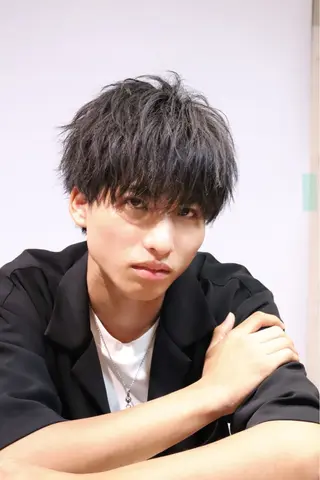 ショート パーマ メンズ Osmann Men's Hair Salon御茶ノ水神保町店【オスマン　メンズ　ヘア　サロン】所属・メンズ特化 富塚　瑠士のヘアスタイル