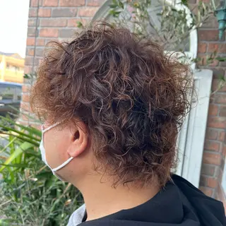 ショート パーマ YUIMARL 倉敷店🌸SAEのヘアスタイル