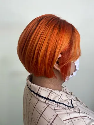 ショート カラー ✴︎ヒラガカナ✴︎ ECLAT HAIRのヘアスタイル