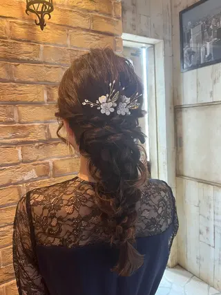 ロング ヘアアレンジ Hair salon mutto所属・似合わせスタイル 🌹mao🌹のヘアスタイル