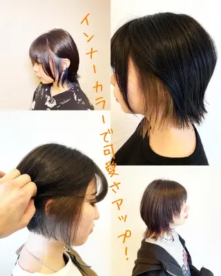 ショート カラー WILLOW京橋 小玉泰基のヘアスタイル