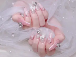 ネイル 🎀も ものネイルデザイン