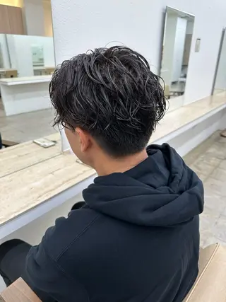 ショート パーマ メンズ 🌈ディレクター🌈 徳松優希のヘアスタイル