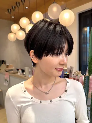 ショート カラー 縮毛矯正/髪質改善 ショートボブ/ともきのヘアスタイル