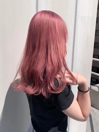 セミロング カラー 柔らかベージュ🩰/ 新潟駅/くるみのヘアスタイル