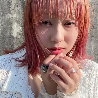 セミロング カラー 青島 雄一朗のヘアスタイル