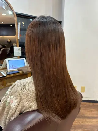 ロング 透明感カラー🫧 🎀美帆のヘアスタイル