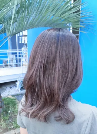 セミロング 深澤 春樹のヘアスタイル