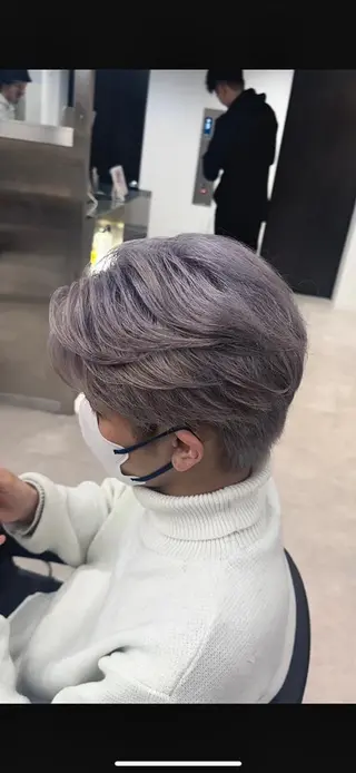 メンズ フェザーオーダー Ｎｏ．1美容師のヘアスタイル