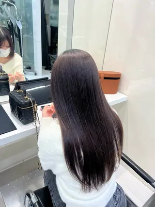 ロング ハッタ ミクのヘアスタイル