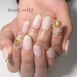 ミディアム ネイル nail salon &e eriのネイルデザイン