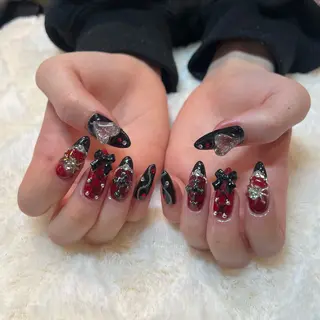 ネイル 韓国ネイル🤎 ワンホン🩷くれはのネイルデザイン
