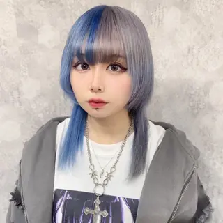 カラー 艶髪ハイトーン /RYUUKI/栄のヘアスタイル