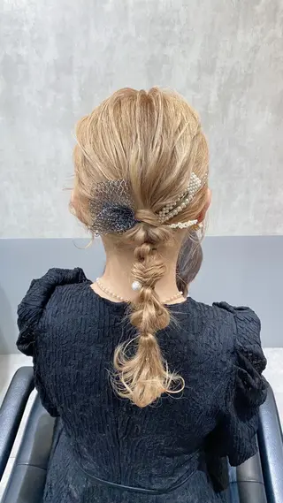 ロング カラー ヘアアレンジ GOTODAY  神戸三宮店所属・Hatanaka Airiのヘアスタイル