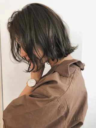 ショート カラー cinq所属・ハイライトカラー ❤︎hirokoのヘアスタイル