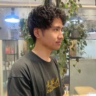 ショート パーマ メンズ noa/ 渋谷のヘアスタイル