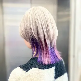 ミディアム white.梅田所属・White梅田 / COCOのヘアスタイル