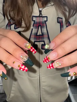 ネイル MITSUKI🪡 海外/個性派/ロングのネイルデザイン