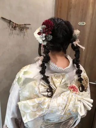 ロング 野咲き 美容室のマツエク・マツパデザイン